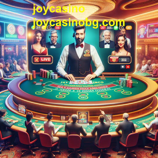 Descubra a Emoção do Cassino ao Vivo no Joycasino